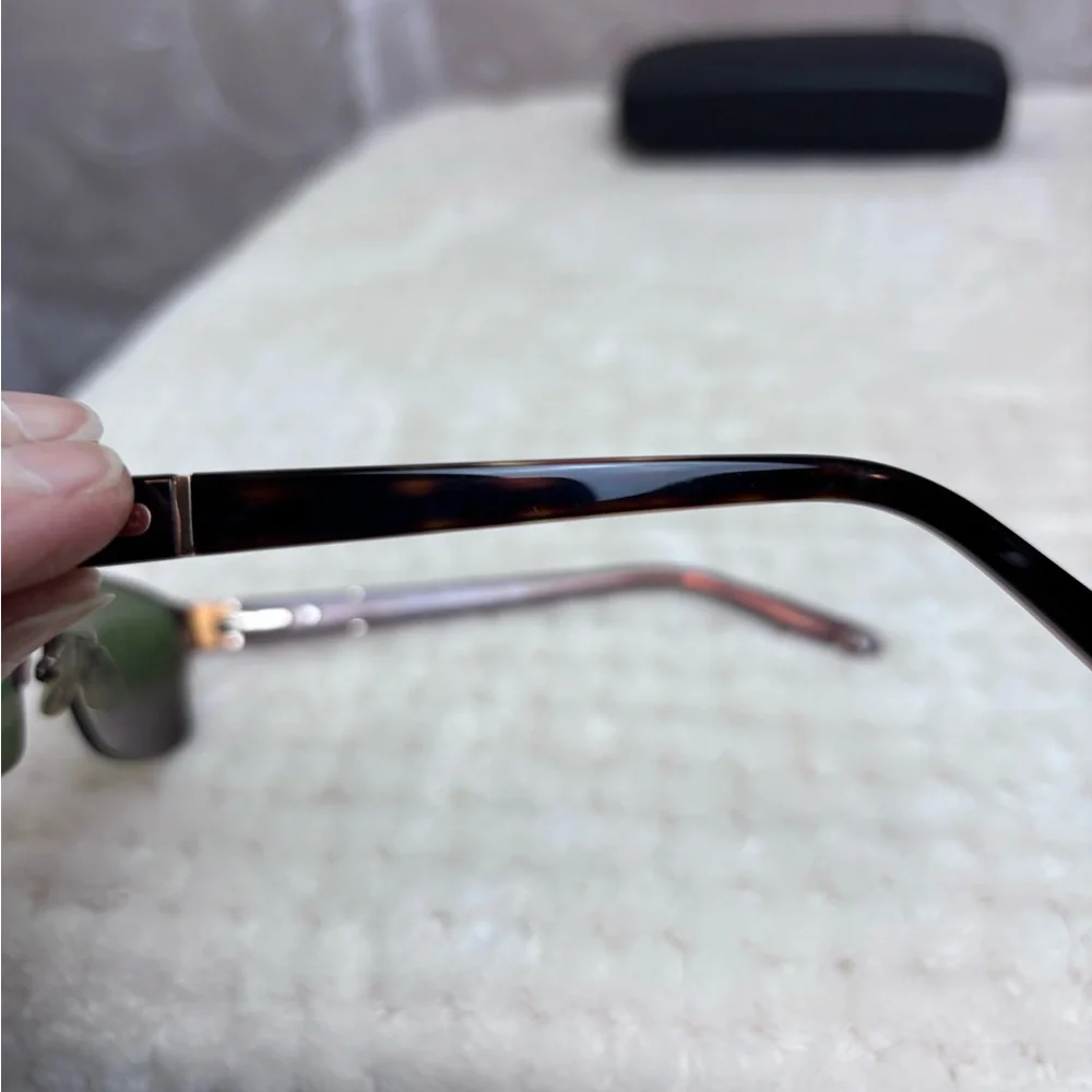 Banana Republic Bronze Half-Rim Sunglasses